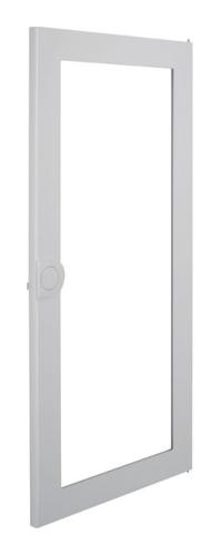 Hager Stahlblechtür mit Ausschnitt