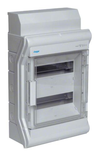 UNTERVERTEILER.DE: HAGER Kleinverteiler AP 2x12TE Kst IP65 VE212DN