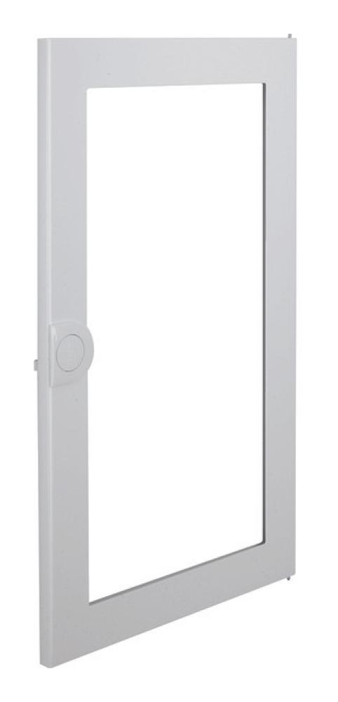 Hager Stahlblechtür mit Ausschnitt