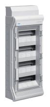 UNTERVERTEILER.DE: HAGER Kleinverteiler AP 4x12TE Kst IP65 VE412DN