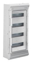 UNTERVERTEILER.DE: HAGER Kleinverteiler AP 4x12TE Kst IP65 VE412SN